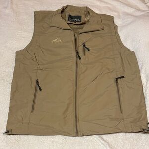 Men's Tan Outdoor Vest